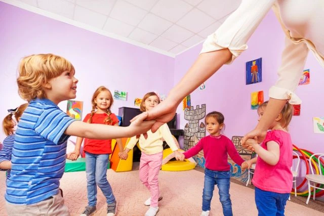 children playing